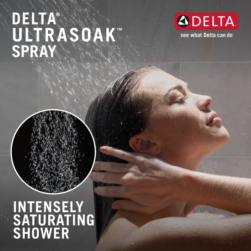 Delta Universal Showering 1.75 GPM Single Function Rain Shower Head