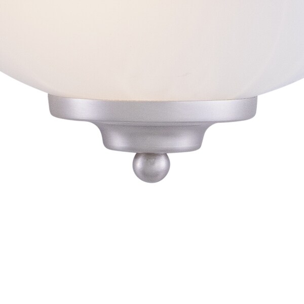 Vaxcel WS8171BN Da Vinci Brushed Nickel Wall Sconce Light