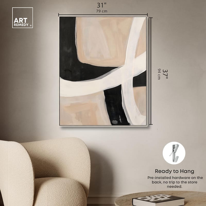Subline Strokes I Canvas by Art Remedy