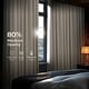 preview thumbnail 67 of 81, Exclusive Fabrics Textured Faux Dupioni Silk Thermal Blackout Curtains (1 Panel)
