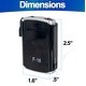preview thumbnail 8 of 6, Personal Hearing Aid Sound Amplifier w/ Volume & Frequency Control - 50dB Gain, Portable, Lightweight Compact Digital Ear Aid
