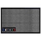 preview thumbnail 97 of 107, A1 Home Collections Polypropylene Rubber Door Mat All Weather Inside Outside Door Mat 16"x24" - Stripe Dark Gray