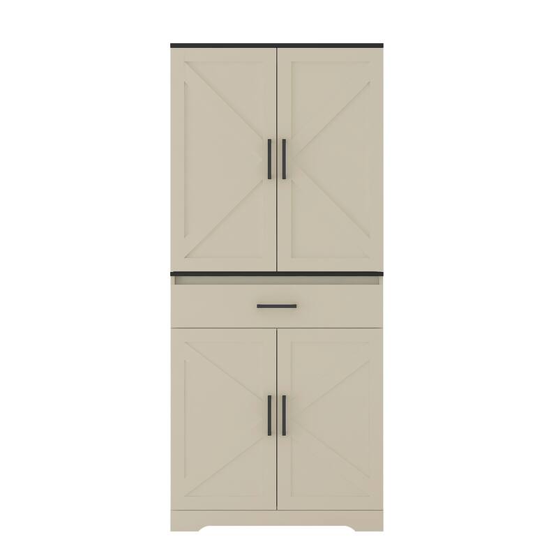 Contemporary Wooden Storage Cabinet with LED Lighting‌ – Multi-Functional Design Featuring a Sturdy Frame & Spacious Drawer .