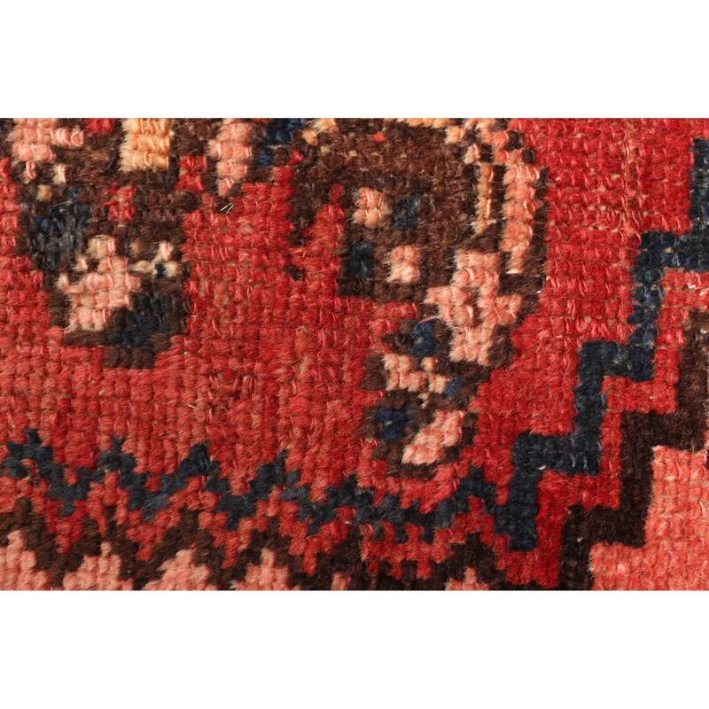 ECARPETGALLERY Hand-knotted Andelz Red Wool Rug - 3'2 x 6'3