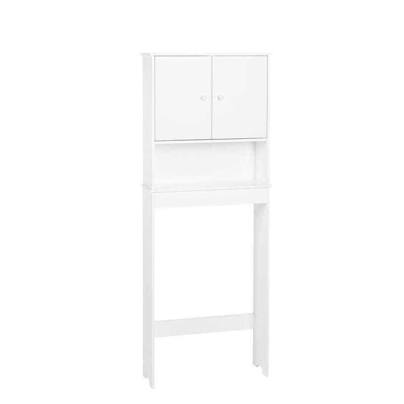 RiverRidge Medford Over the Toilet Bathroom Spacesaver Wall Medicine Storage Cabinet - White
