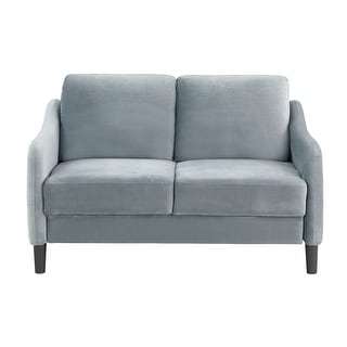 Velvet Upholstered Couch Modern Versatile Loveseat Sofa Velvet