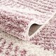 preview thumbnail 51 of 67, Hauteloom Lux Shag Collection Moroccan Farmhouse Shaggy High Plush Pile Area Rug
