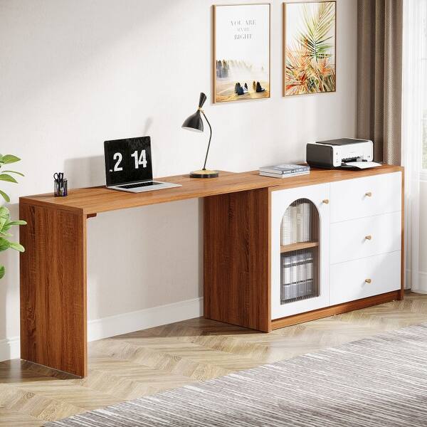 Computer Desk Reverse L L Shaped Computer Desk Reversible Corner Home Office Desk - Bed Bath ...