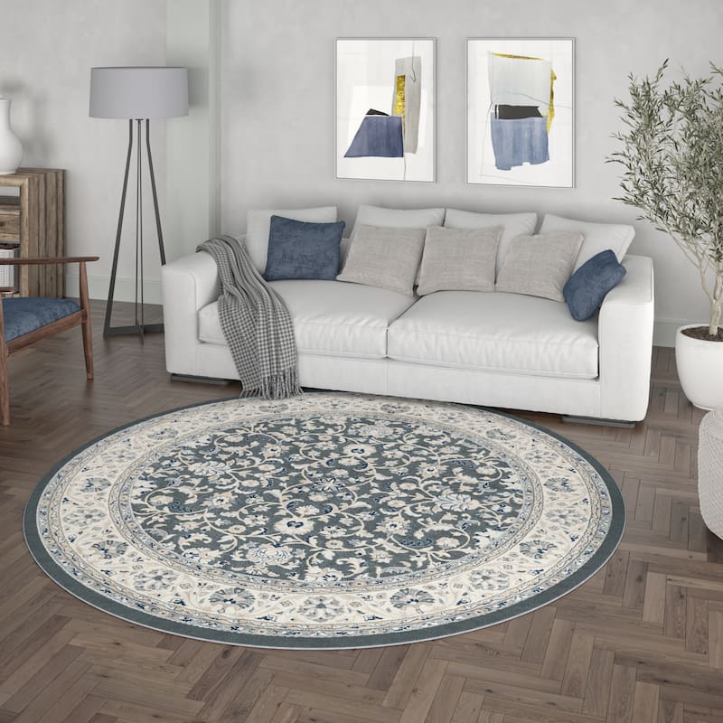 Carrington Traditional Border Indoor Area Rug