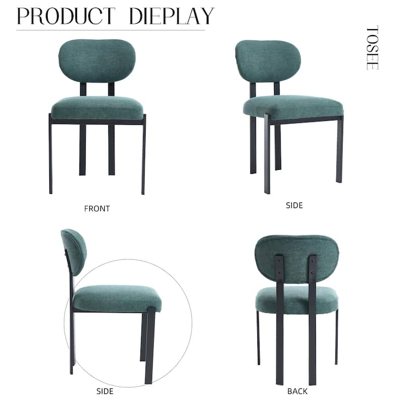 Upholstery Dining Chairs Set of 2