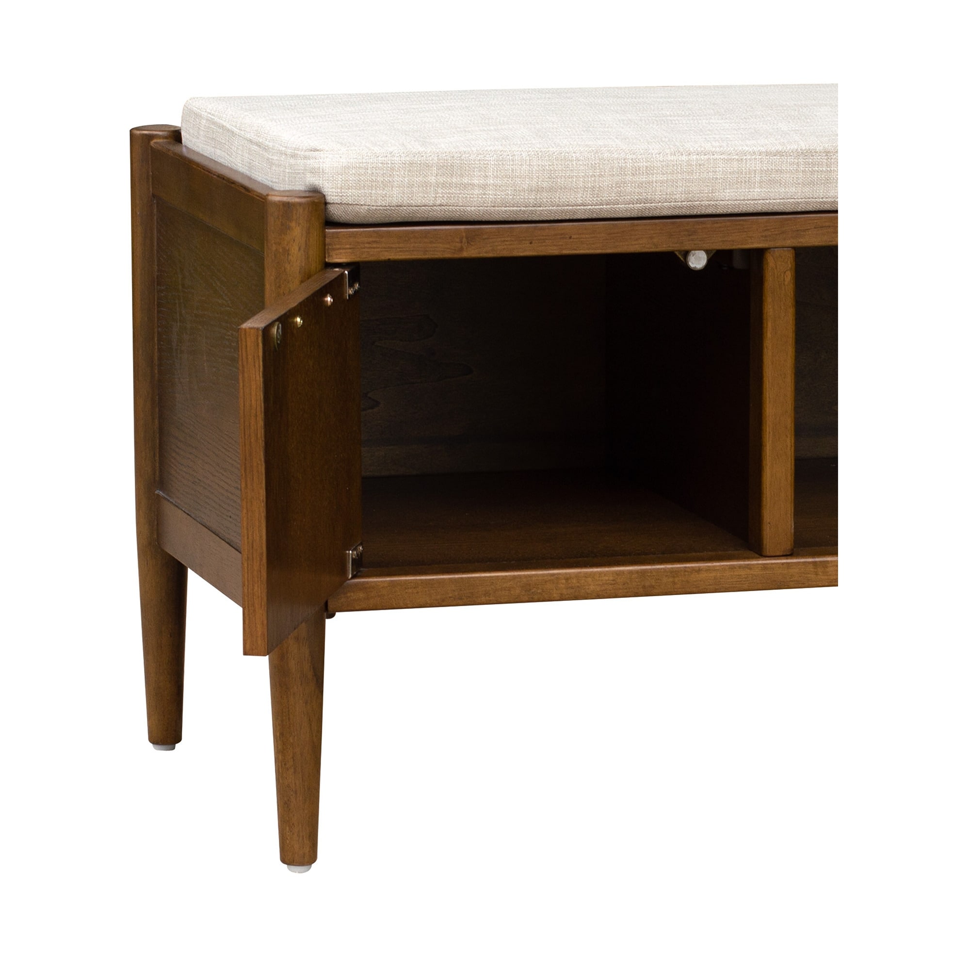 INK+IVY Arcadia Mid-Century Storage Bench - 42"W