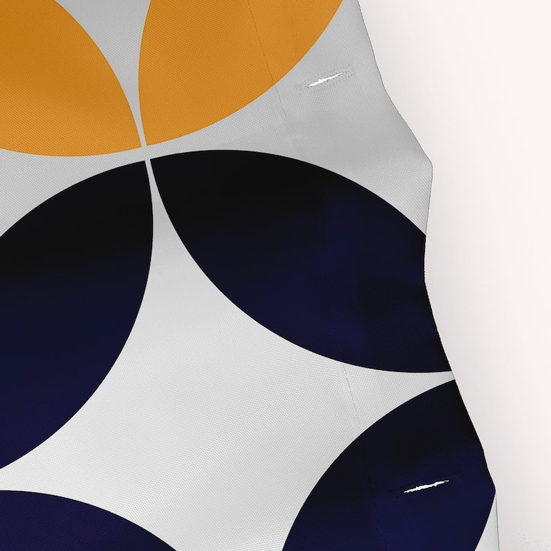 Eye Opener Geometric Print Shower Curtain