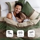 preview thumbnail 54 of 60, Chelsea Square Cascade Reversible Plush Faux Suede Comforter Set