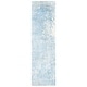 preview thumbnail 45 of 50, SAFAVIEH Handmade Mirage Skye Modern Abstract Viscose Rug 2'6" x 9' Runner - Aqua - Runner