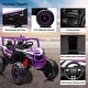 preview thumbnail 15 of 26, 24V Kids UTV Ride on Car 2 Seater 4 Wheeler Off-road Quad