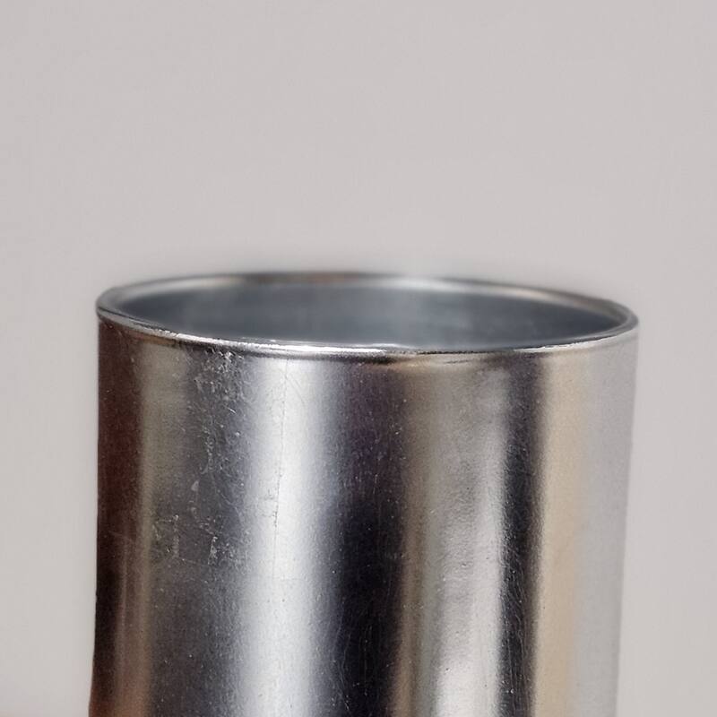 GILT 7" Glass Cylinder Vase