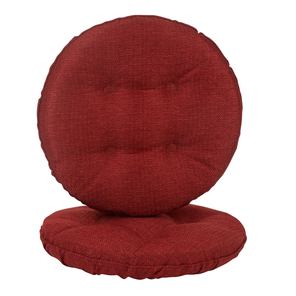 Klear Vu Omega Tufted Barstool Cushion Set