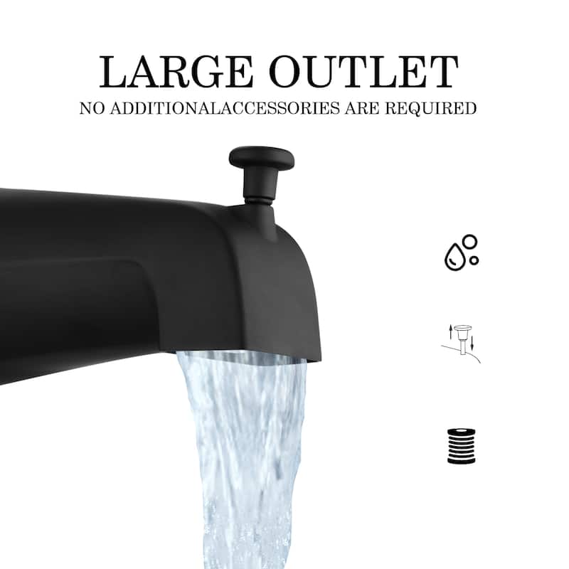 YASINU Handheld Shower Slide Bar Shower Faucets Sets Complete Including Rough-in Valve
