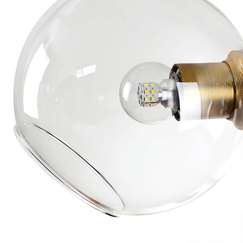 8 - Light Gold/Black Sputnik Modern Linear Pendant Chandeliers