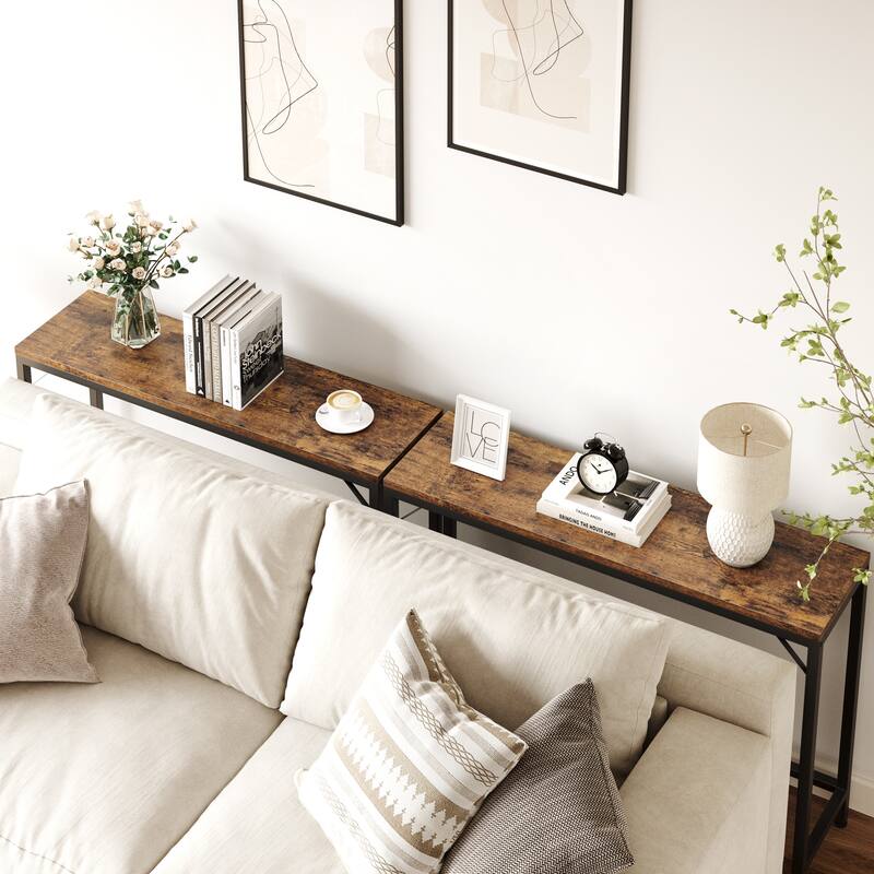 Behind Couch Table, Rustic Console Table