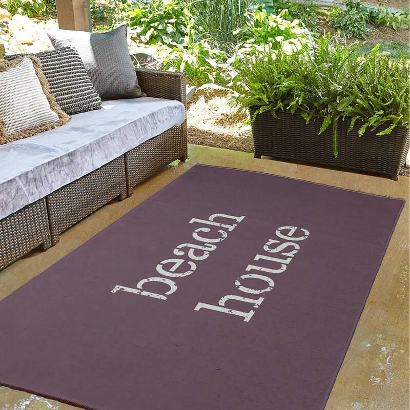 Beach House Nautical Indoor/Outdoor Rug