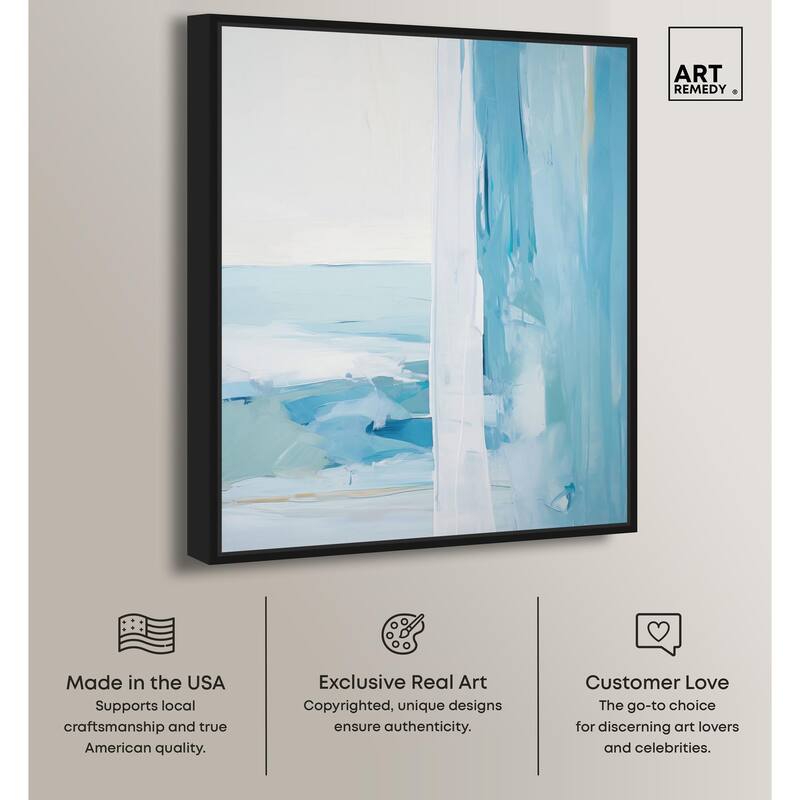 Transcendent Tides II Canvas by Art Remedy