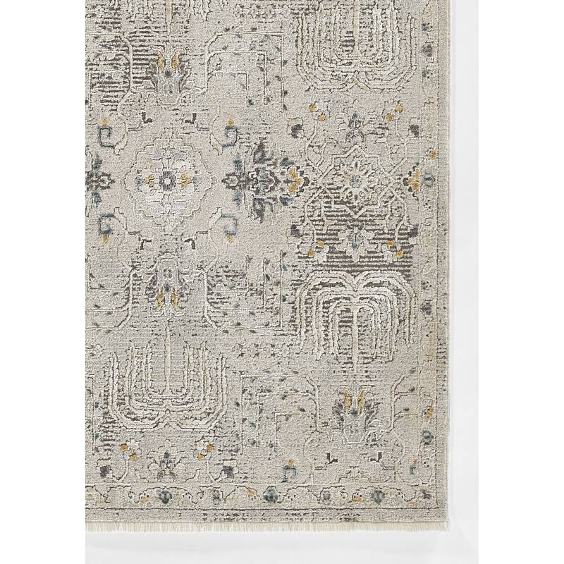 Momeni Morgan Traditional Floral Polyester Area Rug