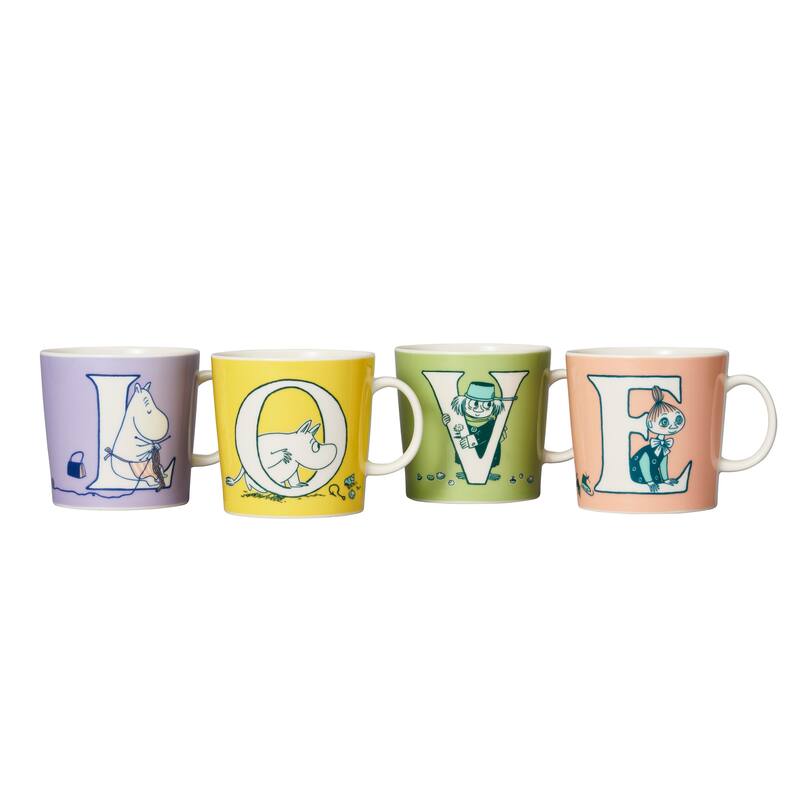 Moomin by Arabia Mug 13.5oz ABC V
