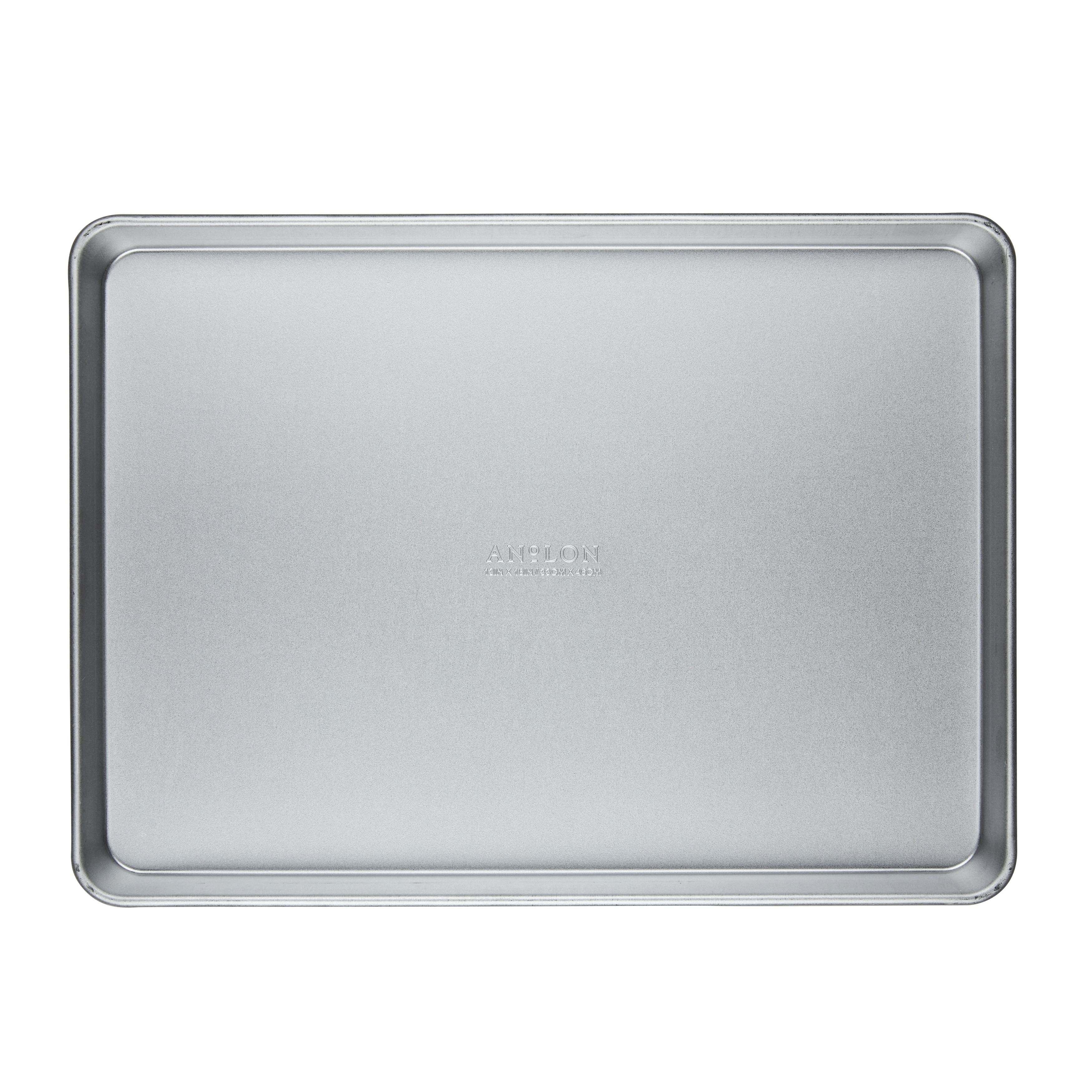 Anolon ProBake Bakeware Aluminized Steel Half Sheet Baking Pan Set, 2