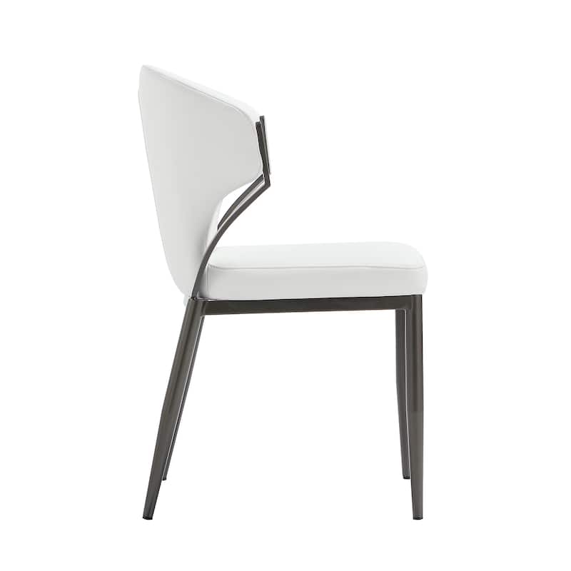 Manhattan Comfort Kirsten Camel Leatherette Dining Chair