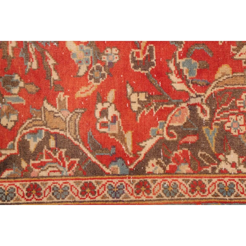 ECARPETGALLERY Hand-knotted Antalya Vintage Red Wool Rug - 9'2 x 13'2
