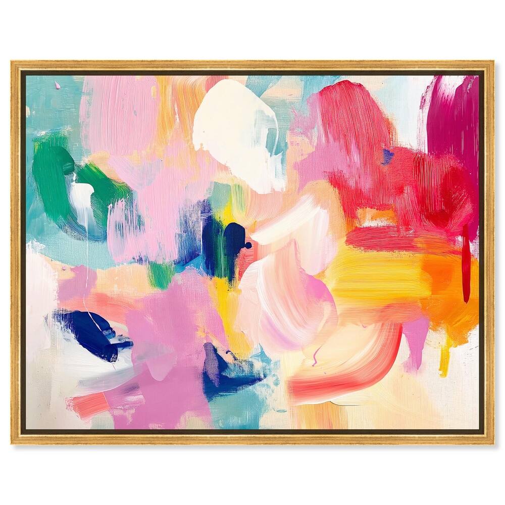 Pigment Play I Canvas by Art Remedy