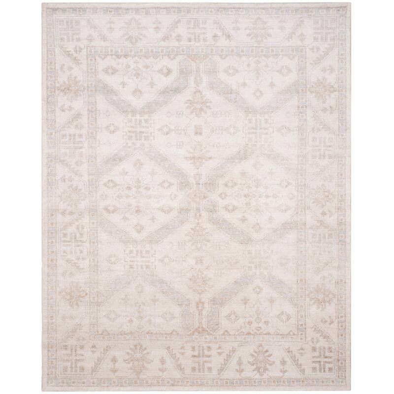 SAFAVIEH Hand-knotted Maharaja Milenka Traditional Oriental Viscose Rug