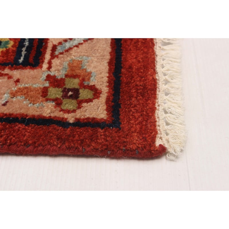 ECARPETGALLERY Hand-knotted Serapi Heritage Dark Copper Wool Rug - 10'0 x 13'10