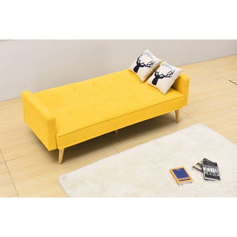 Modern Adjustable 3-position Sleeper Sofa Futon