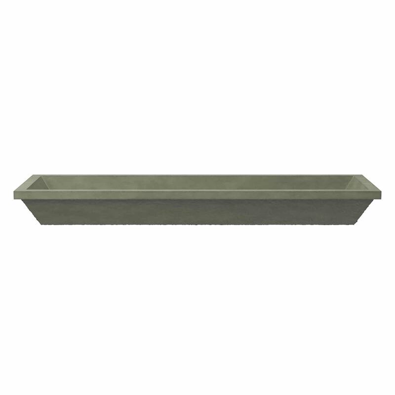 Native Trails NSL4915 NativeStone 49" Rectangular Concrete Undermount