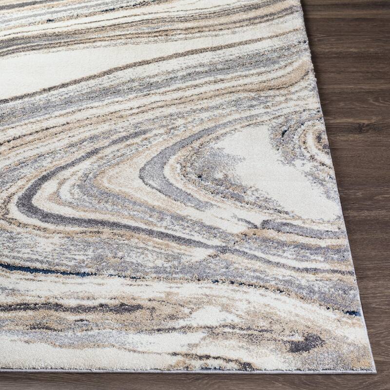 Livabliss Glam Tuscany Abstract Area Rug