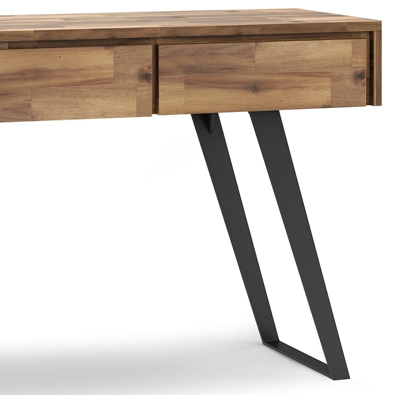 WYNDENHALL Mitchell 60 inch Wide Modern Industrial Console Sofa Table - 60 W x 16 D x 30 H