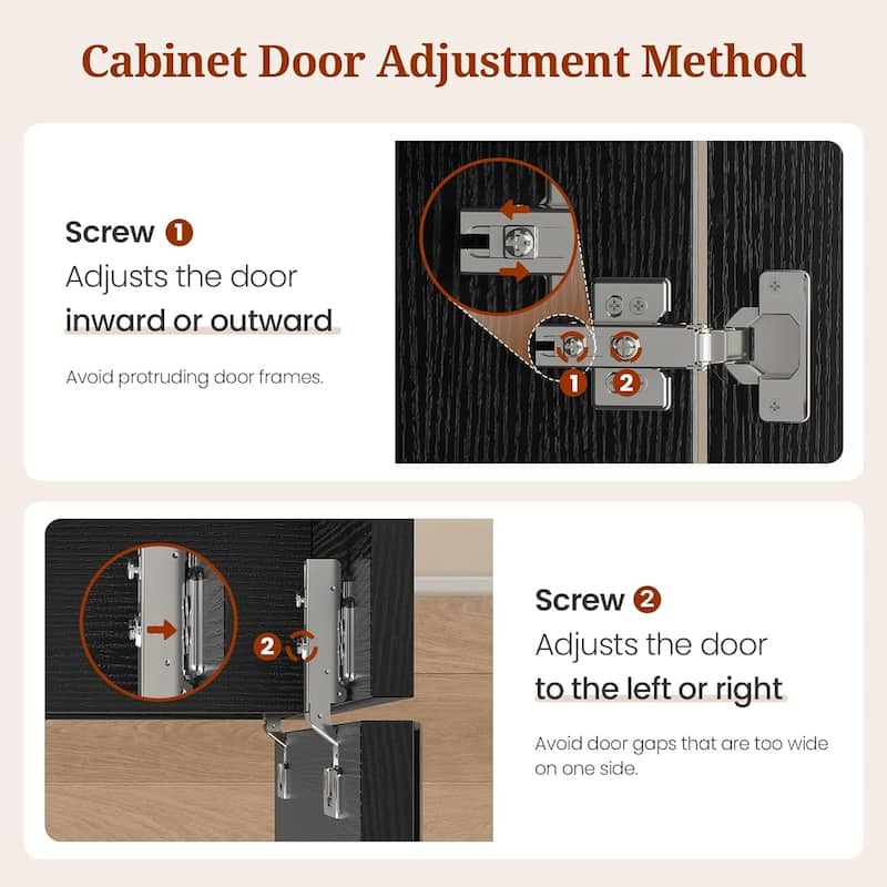 Bathroom Wall Cabinet with Mirror Adjustable Shelf Wall Mount