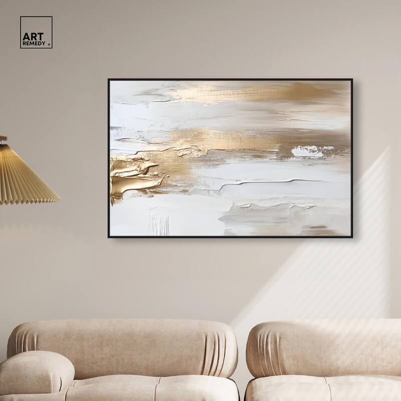 Soothing Waves Canvas by Art Remedy