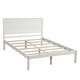 preview thumbnail 37 of 62, Solid Wood Platform Bed Frame with Headboard & Strong Slats Support