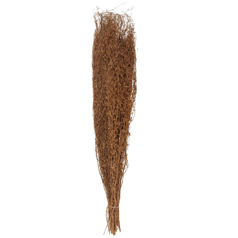 Dried Plant Tall Sticks Home Decor Natural Foliage with Grass - Brown - Roche River Decor - Brown - 10"W, 45"H