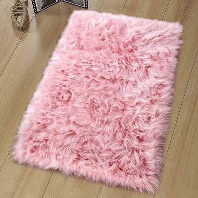 (expired) Luxury Rugs Bedroom Bedside Carpet Sheepskin Area Rugs Children Play Room Decor Rug, 2x3ft/3x5ft