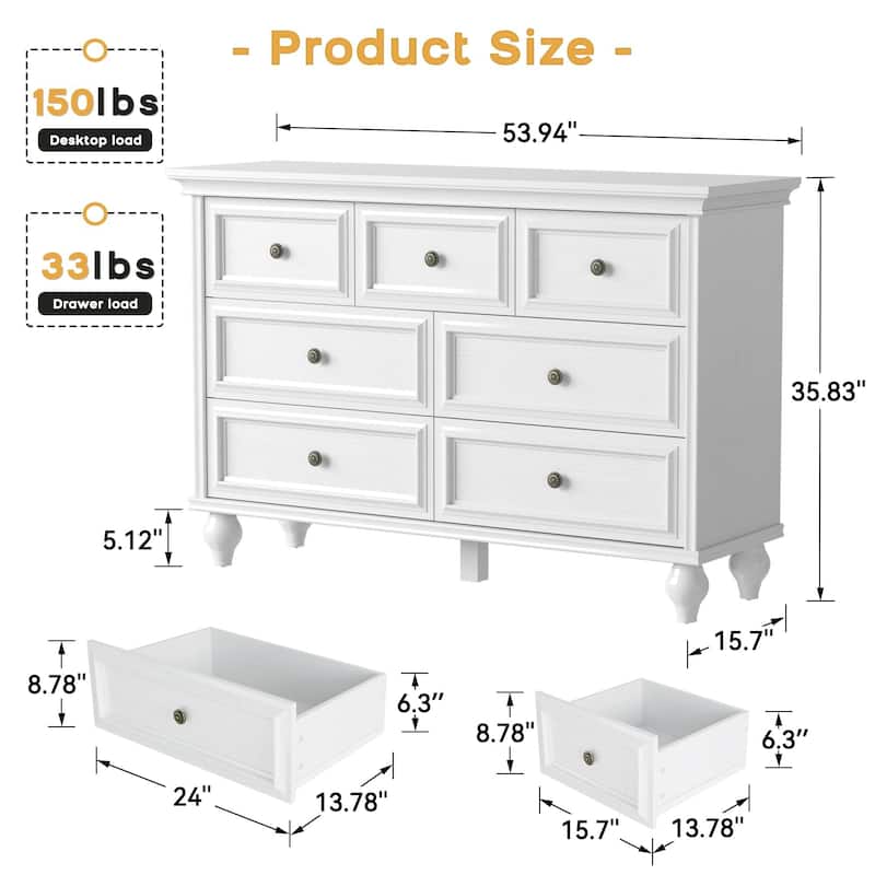 Drawers Dresser for Bedroom