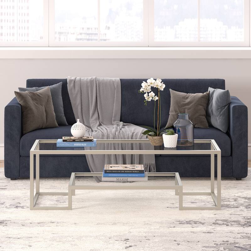 Athena Glam Handcrafted Geometric Coffee Table