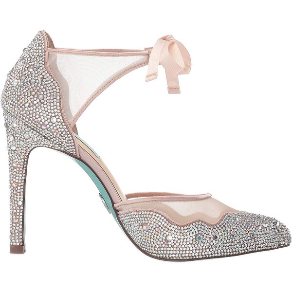 blue by betsey johnson iris pumps