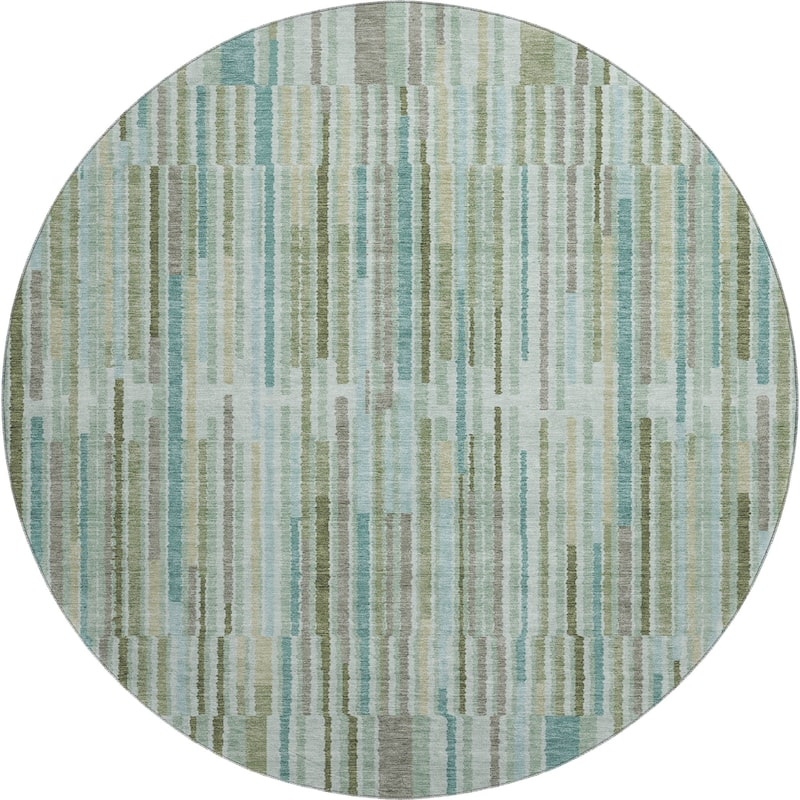Premium Washable Super Soft Stripe Stack Mayfield Rug