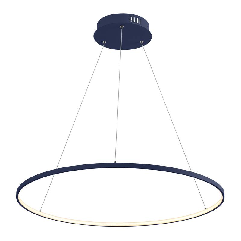 Kinsley Modern Bohemian Iron Integrated LED Pendant by JONATHAN Y