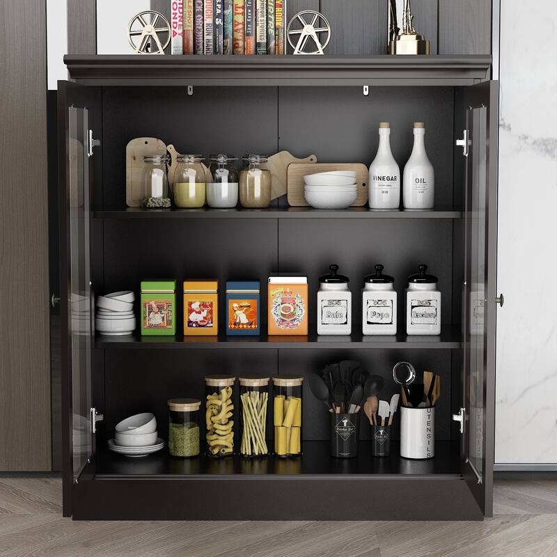 FUFU&GAGA Freestanding 3 Flip Drawers Shoe Cabinet Storage Organizer