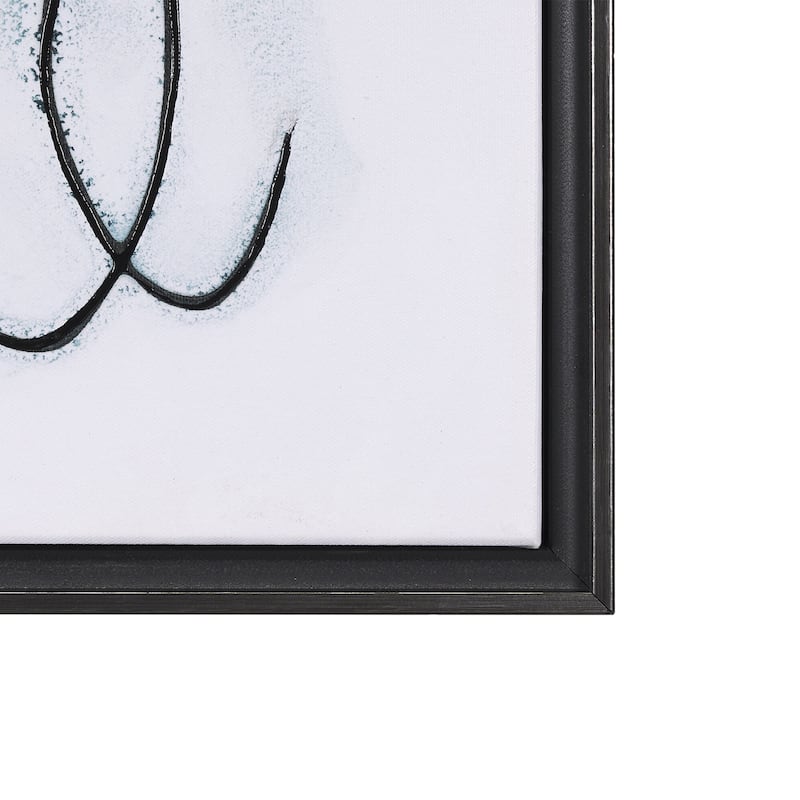 Story Telling Framed Canvas Art Print